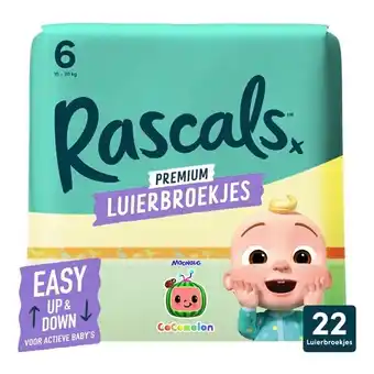 Trekpleister Rascals Maat 6 Cocomelon Luierbroekjes aanbieding