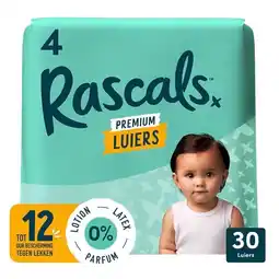 Trekpleister Rascal + Friends Maat 4 Premium Luiers aanbieding