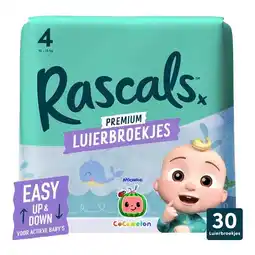 Trekpleister Rascals Maat 4 Cocomelon Luierbroekjes aanbieding