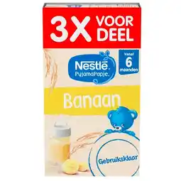 Trekpleister Nestlé Baby 6+M Banaan Pyjamapapje aanbieding