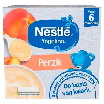 Trekpleister Nestlé Perzik Yogolino aanbieding