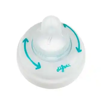 Trekpleister Difrax Natural 1-2-3 3+M Doseerring en Flessenspeen aanbieding