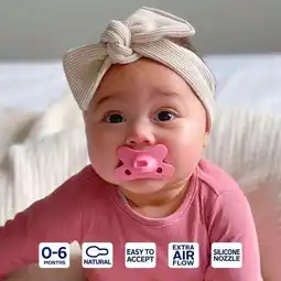 Trekpleister Difrax Pure Natural 0-6 maanden Fopspeen aanbieding