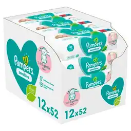 Trekpleister Pampers Sensitive Billendoekjes aanbieding