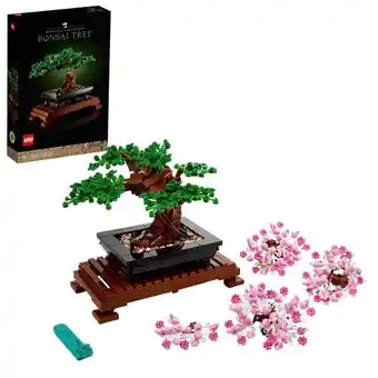 Trekpleister LEGO Creator Expert 10281 Bonsaiboompje aanbieding