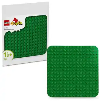Trekpleister LEGO DUPLO 10460 Groene Bouwplaat aanbieding