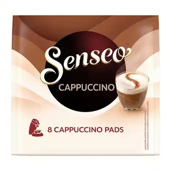 Trekpleister Douwe Egberts Senseo Cappuccino Koffiepads aanbieding