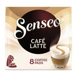 Trekpleister Douwe Egberts Senseo Café Latte Coffee Pads aanbieding