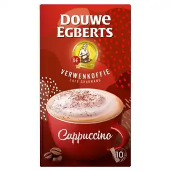 Trekpleister Douwe Egberts Cappuccino Oploskoffie aanbieding
