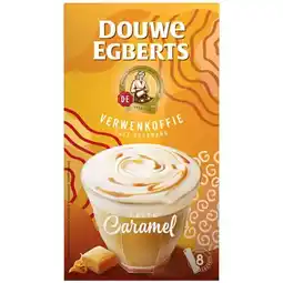 Trekpleister Douwe Egberts Latte Caramel Oploskoffie aanbieding
