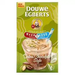Trekpleister Douwe Egberts Dubai Chocolate Oploskoffie aanbieding