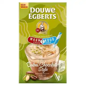 Trekpleister Douwe Egberts Dubai Chocolate Oploskoffie aanbieding