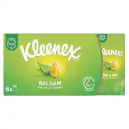 Trekpleister Kleenex Balsam Zakdoekjes aanbieding
