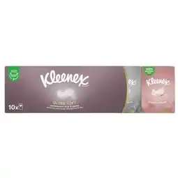 Trekpleister Kleenex Ultra Soft Zakdoekjes aanbieding