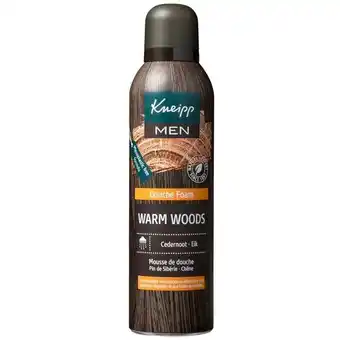 Trekpleister Kneipp Men Warm Woods Douchefoam aanbieding