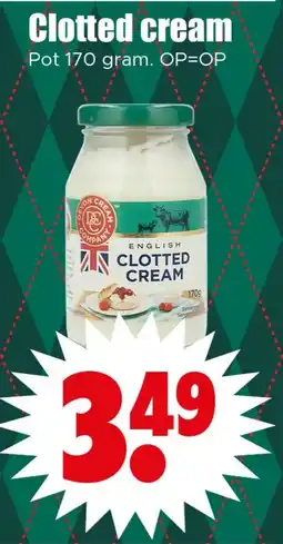 Dirk Clotted Cream aanbieding