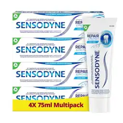 Trekpleister Sensodyne Repair & Protect Cool Mint Tandpasta aanbieding