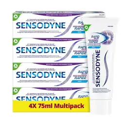 Trekpleister Sensodyne Rapid Relief Tandpasta voor Gevoelige Tanden aanbieding