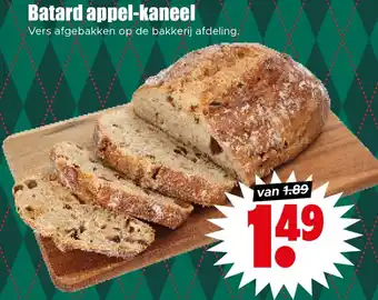 Dirk Batard appel kaneel aanbieding