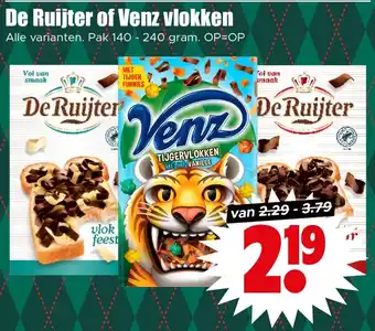 Dirk De Ruijter of Venz vlokken aanbieding