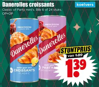 Dirk Danerolles Croissants aanbieding
