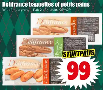 Dirk Délifrance baguettes of petits pains aanbieding