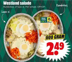 Dirk Westland salade aanbieding
