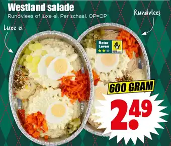 Dirk Westland salade aanbieding