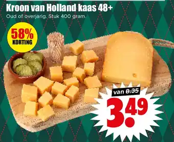 Dirk Kroon van Holland kaas 48+ aanbieding