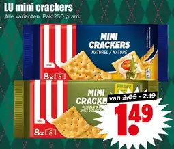 Dirk LU mini crackers aanbieding