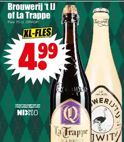 Dirk Brouwerij 't IJ of La Trappe aanbieding