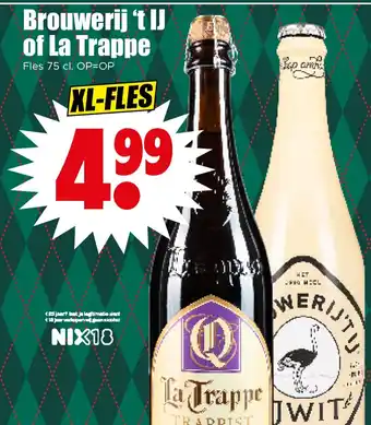 Dirk Brouwerij 't IJ of La Trappe aanbieding