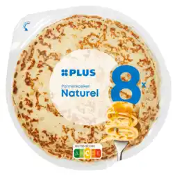 PLUS PLUS Pannenkoeken naturel aanbieding