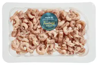 PLUS PLUS Hollandse gepelde garnalen aanbieding