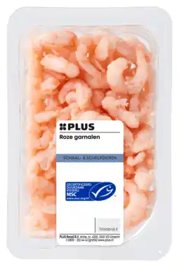 PLUS PLUS Roze garnalen aanbieding