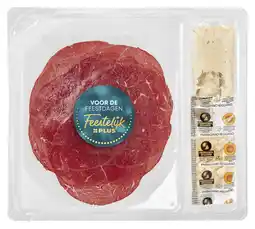 PLUS PLUS Carpaccio truffel kaas pijnboompitten aanbieding