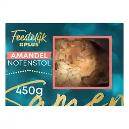 PLUS Feestelijk PLUS Rijkgevulde notenstol aanbieding