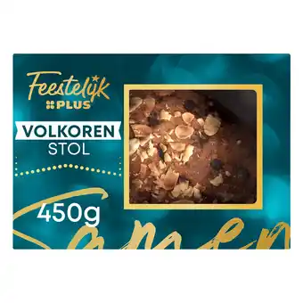 PLUS Feestelijk PLUS Rijkgevulde volkorenstol aanbieding