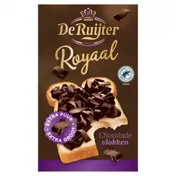 PLUS De Ruijter Royaal Chocoladevlokken aanbieding
