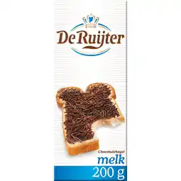 PLUS De Ruijter Chocoladehagelslag melk aanbieding