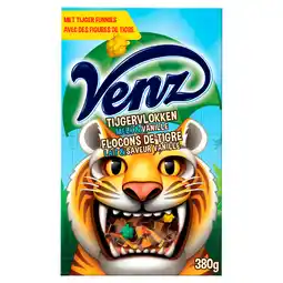 PLUS Venz Rimboe tijgervlokken melk vanille aanbieding