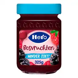 PLUS Hero Jam minder zoet bosvruchten aanbieding