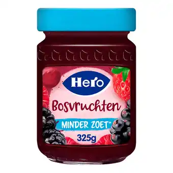 PLUS Hero Jam minder zoet bosvruchten aanbieding