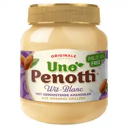 PLUS Uno Penotti Wit met geroosterde amandelen aanbieding