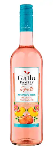 PLUS Gallo Spritz Peach & Nectarine Alcoholvrij aanbieding