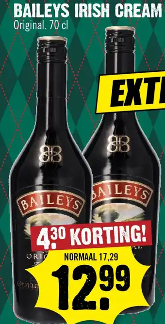 Dirk Baileys Irish Cream aanbieding
