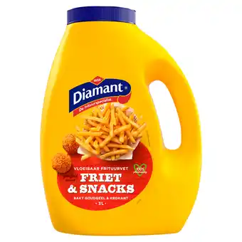 PLUS Diamant Frituurvet original 3 liter aanbieding