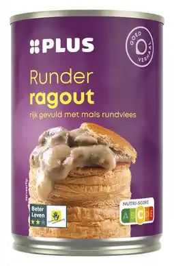 PLUS PLUS Runder ragout aanbieding