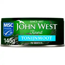 PLUS John West Tonijnmoot in water MSC aanbieding