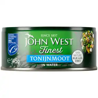 PLUS John West Tonijnmoot in water MSC aanbieding